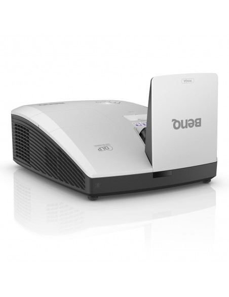 BenQ MW855UST+ videoproyector Proyector de alcance ultracorto 3500 lúmenes ANSI DLP WXGA (1280x800) 3D Negro, Blanco