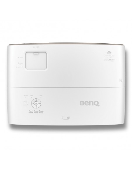 BenQ W2700 videoproyector Proyector de alcance estándar 2000 lúmenes ANSI DLP 2160p (3840x2160) 3D Marrón, Blanco