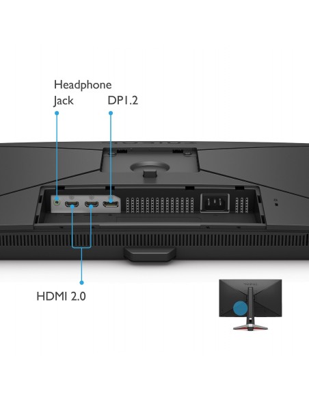 BenQ 9H.LKTLA.TBE pantalla para PC 68,6 cm (27") 3840 x 2160 Pixeles 4K Ultra HD LED Negro