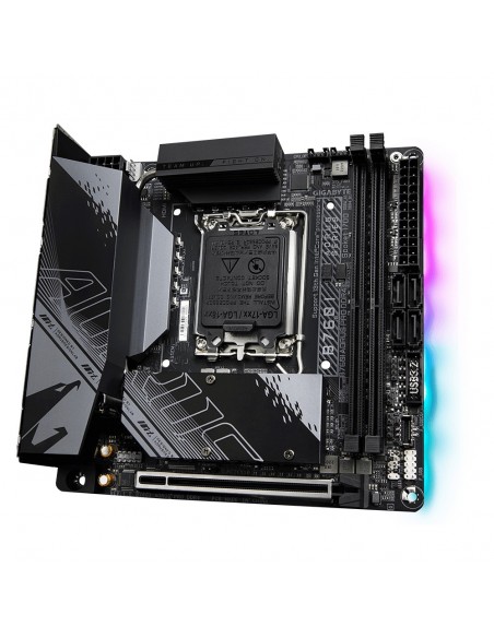 Gigabyte B760I AORUS PRO DDR4 placa base Intel B760 Express LGA 1700 mini ITX