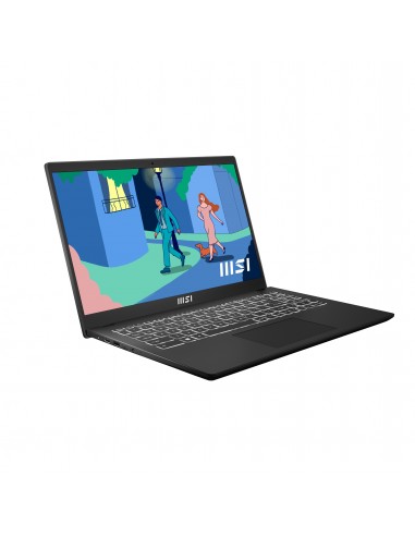 MSI Modern 15 B7M-039XES Portátil 39,6 cm (15.6") Full HD AMD Ryzen™ 5 7530U 8 GB DDR4-SDRAM 512 GB SSD Wi-Fi 6E (802.11ax)
