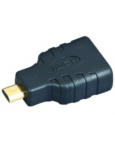 Gembird HDMI(F)-microHDMI(M) Negro
