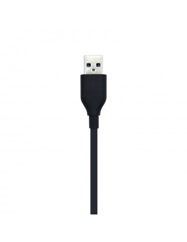 AISENS Hub USB 2.0, Tipo A M - 4 x Tipo A H, Negro, 30 cm