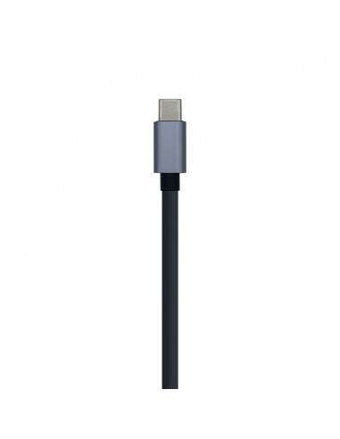AISENS A109-0396 hub de interfaz USB 3.2 Gen 1 (3.1 Gen 1) Type-C Gris