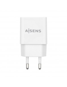 AISENS Cargador USB 10W Alta Eficiencia, 5V 2A, Blanco