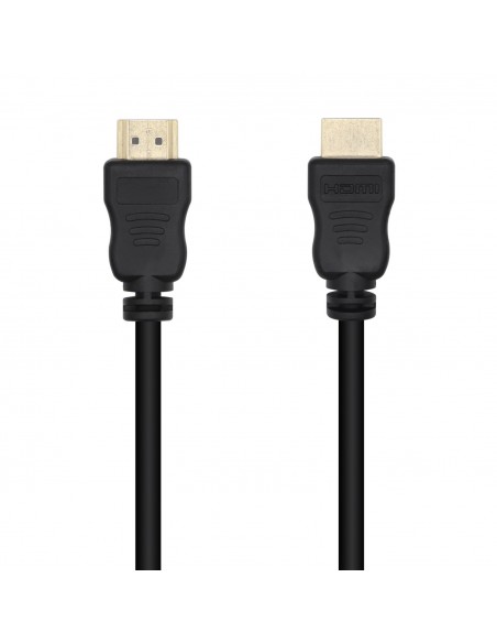 AISENS Cable HDMI V1.4 Alta Velocidad 14+1 CCS, A M-A M, Negro, 1.0m