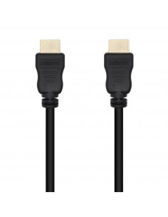 AISENS Cable HDMI V1.4 Alta Velocidad 14+1 CCS, A M-A M, Negro, 2.0m