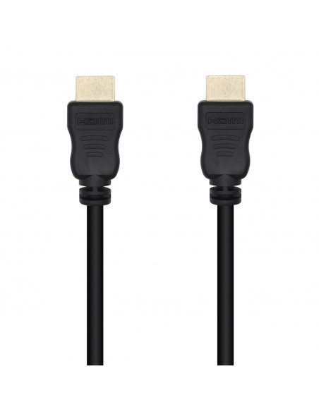 AISENS Cable HDMI V1.4 Alta Velocidad 14+1 CCS, A M-A M, Negro, 2.0m