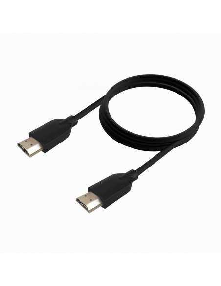 AISENS Cable HDMI V2.0 CCS Premium Alta Velocidad   Hec 4K@60Hz 18Gbps, A M-A M, Negro, 1.5m