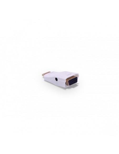 3GO A127 adaptador de cable de vídeo VGA (D-Sub) HDMI Blanco