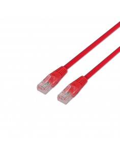 AISENS A135-0237 cable de red Rojo 0,5 m Cat6 U UTP (UTP)