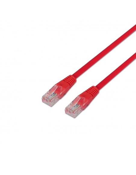 AISENS A135-0238 cable de red Rojo 1 m Cat6 U UTP (UTP)