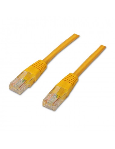 AISENS A135-0253 cable de red Amarillo 0,5 m Cat6 U UTP (UTP)