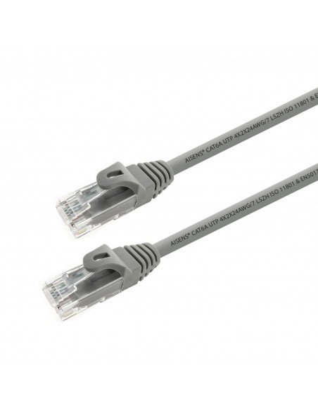 AISENS A145-0330 cable de red Gris 10 m Cat6a U UTP (UTP)