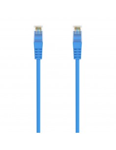 AISENS Cable de Red Latiguillo RJ45 LSZH Cat.6A 500 Mhz UTP AWG24, Azul, 25CM 2