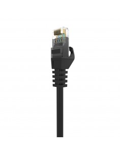 AISENS Cable de Red Latiguillo RJ45 LSZH Cat.6A 500 Mhz UTP AWG24, Negro, 25CM 2