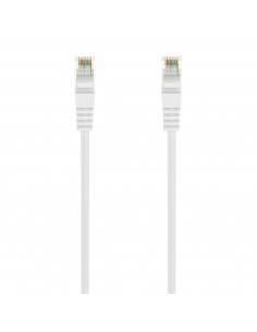 AISENS Cable de Red Latiguillo RJ45 LSZH Cat.6A 500 Mhz UTP AWG24, Blanco, 1.5M 2