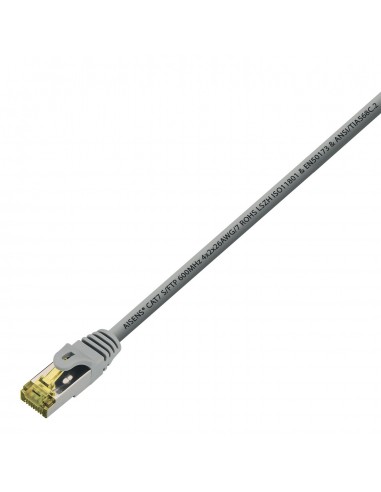 AISENS A146-0333 cable de red Gris 0,5 m Cat7 S FTP (S-STP)