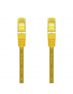 AISENS Cable De Red Latiguillo RJ45 LSZH Cat.7 600 MHz S FTP PIMF AWG26, Amarillo, 2.0 m 2