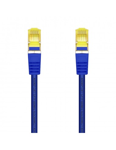 AISENS Cable De Red Latiguillo RJ45 LSZH Cat.7 600 MHz S FTP PIMF AWG26, Azul, 2.0 m