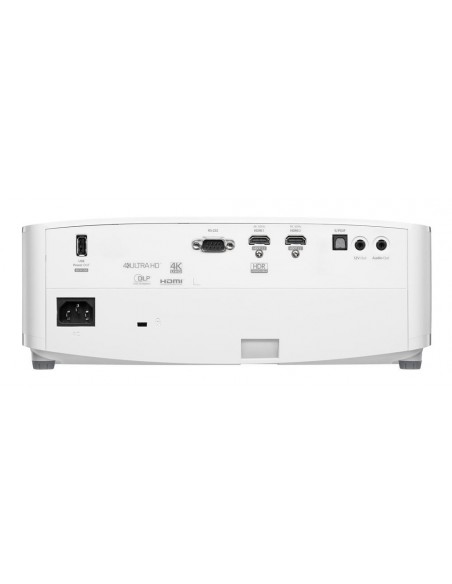 Optoma 4K400x videoproyector Proyector de alcance estándar 4000 lúmenes ANSI DLP 2160p (3840x2160) 3D Blanco