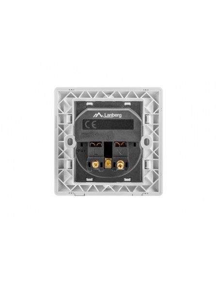 Lanberg AC-WS01-USB2-F set de conectores y conector Socket 1366