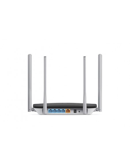 Mercusys AC12 router inalámbrico Ethernet rápido Doble banda (2,4 GHz   5 GHz) Negro