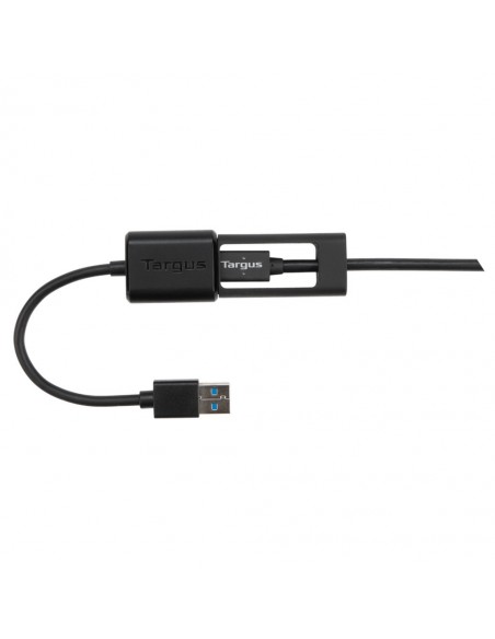 Targus ACC110401GLX cable USB 0,1 m USB A USB C Negro