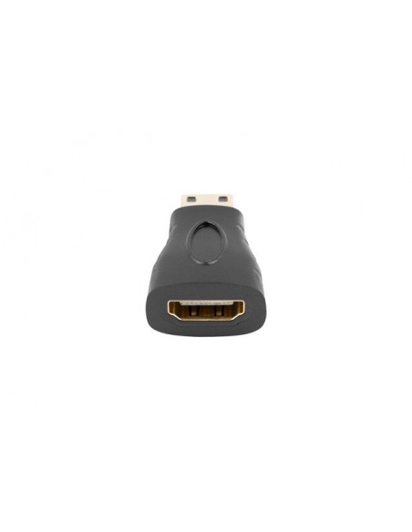 Lanberg AD-0037-BK cambiador de género para cable HDMI HDMI Mini-C Negro