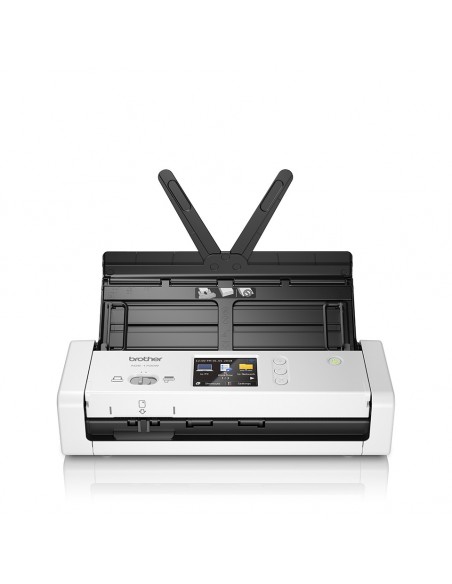 Brother ADS-1700W escaner Escáner con alimentador automático de documentos (ADF) 600 x 600 DPI A4 Negro, Blanco