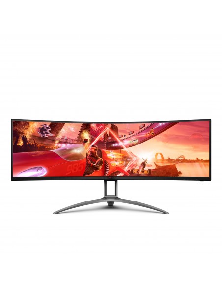 AOC B2 AG493UCX2 pantalla para PC 124 cm (48.8") 5120 x 1440 Pixeles Quad HD LED Negro