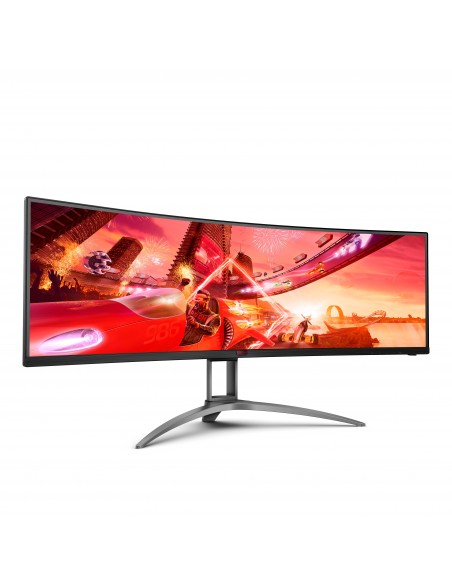 AOC B2 AG493UCX2 pantalla para PC 124 cm (48.8") 5120 x 1440 Pixeles Quad HD LED Negro