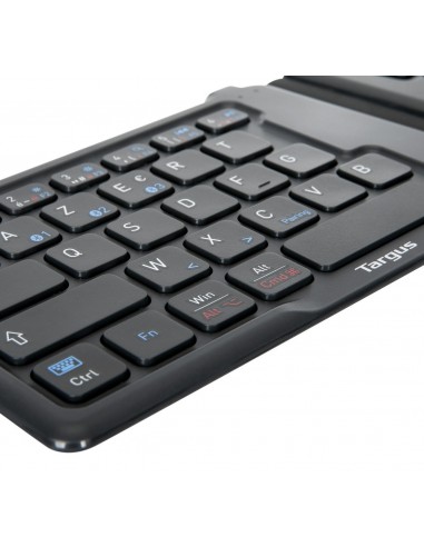 Targus AKF003FR teclado Bluetooth AZERTY Francés Negro