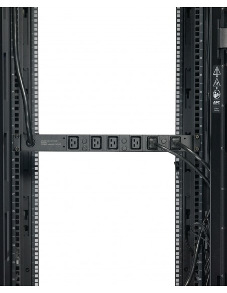 APC Basic Rack PDU AP7526 unidad de distribución de energía (PDU) 6 salidas AC 1U Negro