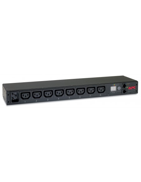 APC AP7821B unidad de distribución de energía (PDU) 8 salidas AC 0U 1U Negro