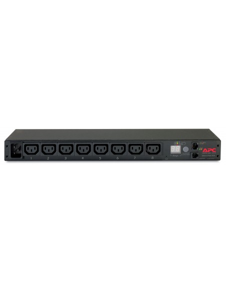 APC AP7821B unidad de distribución de energía (PDU) 8 salidas AC 0U 1U Negro