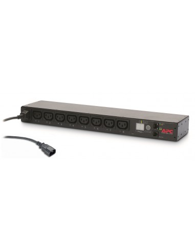 APC AP7920B unidad de distribución de energía (PDU) 8 salidas AC 0U 1U Negro