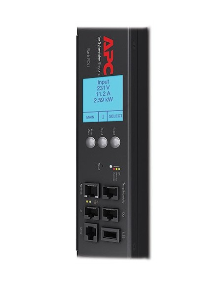 APC AP8659EU3 unidad de distribución de energía (PDU) 24 salidas AC 0U Negro