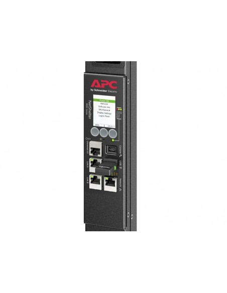 APC APDU9981EU3 unidad de distribución de energía (PDU) 24 salidas AC 0U Negro