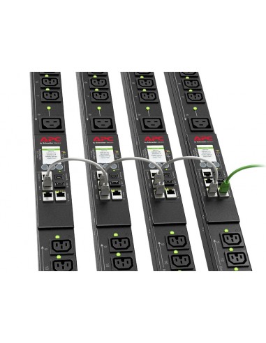 APC APDU9953 unidad de distribución de energía (PDU) 24 salidas AC 0U Negro