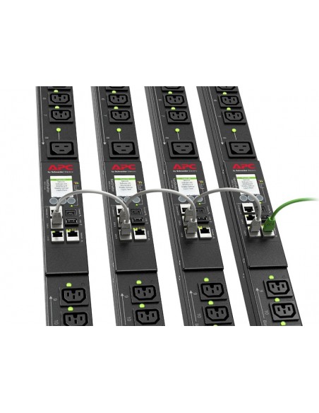 APC APDU9953 unidad de distribución de energía (PDU) 24 salidas AC 0U Negro