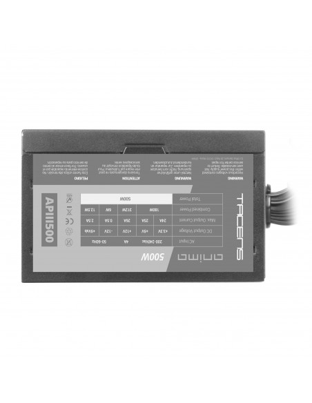 Tacens Anima APSIII500 Fuente Alimentación PC ATX 500W 85% Bronze 12V Ventilador 12cm Tacens Anima APSIII500 Fuente Alimentación PC ATX 500W 85% Bronze 12V Ventilador 12cm