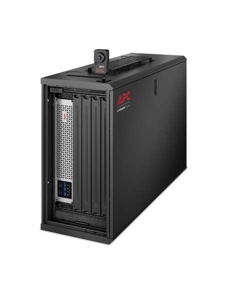 APC AR106VI armario rack 6U Bastidor de pared Negro