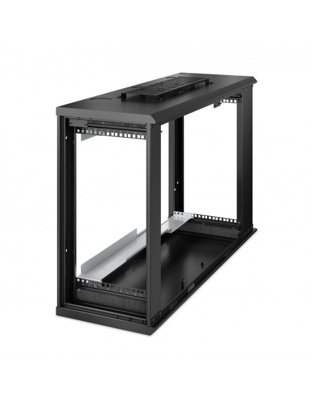 APC AR106VI armario rack 6U Bastidor de pared Negro