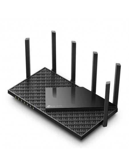 TP-Link Archer AXE75 router inalámbrico Gigabit Ethernet Tribanda (2.4 GHz   5 GHz   6 GHz) Negro