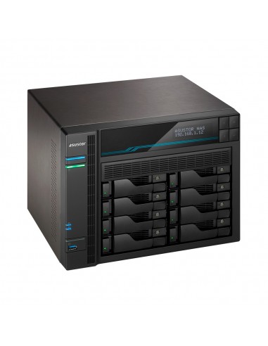 Asustor Lockerstor 10 AS6510T NAS Torre Ethernet Negro C3538
