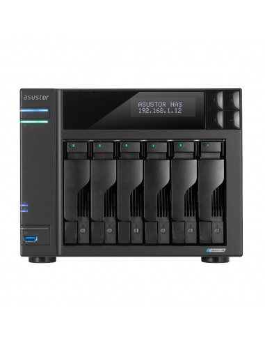 Asustor LOCKERSTOR 6 NAS Escritorio Ethernet Negro N5105