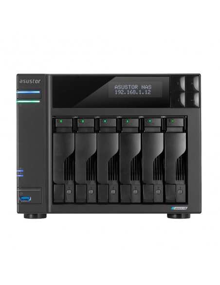 Asustor LOCKERSTOR 6 NAS Escritorio Ethernet Negro N5105