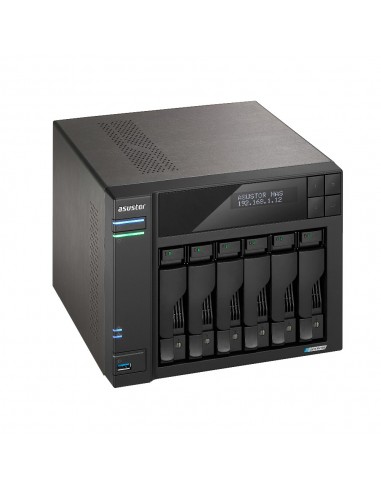 Asustor LOCKERSTOR 6 NAS Escritorio Ethernet Negro N5105