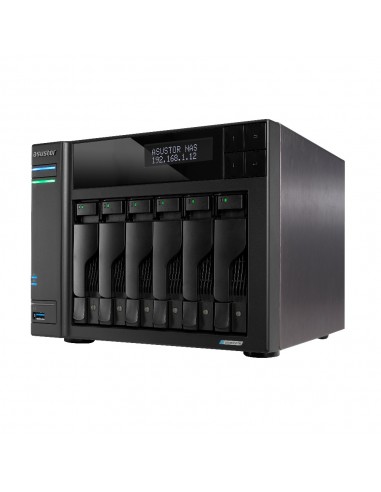 Asustor LOCKERSTOR 6 NAS Escritorio Ethernet Negro N5105